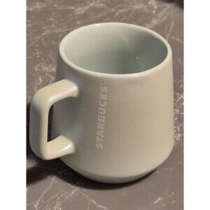 STARBUCKS 2021 Mint Green Shimmer Pearl Iridescent Mug 12oz